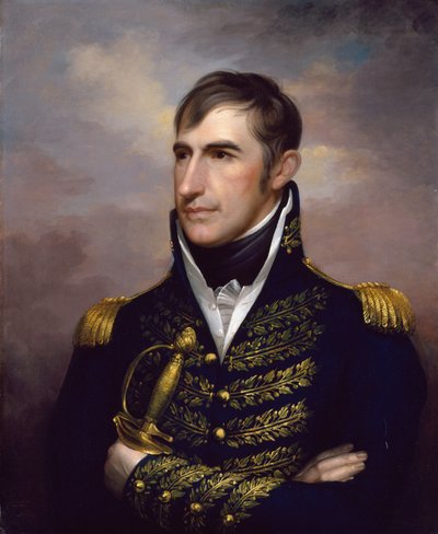 William Henry Harrison door Rembrandt Peale
